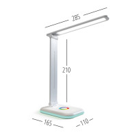 Lampka biurkowa LED NOBLITE RGB 7W 3CCT biała