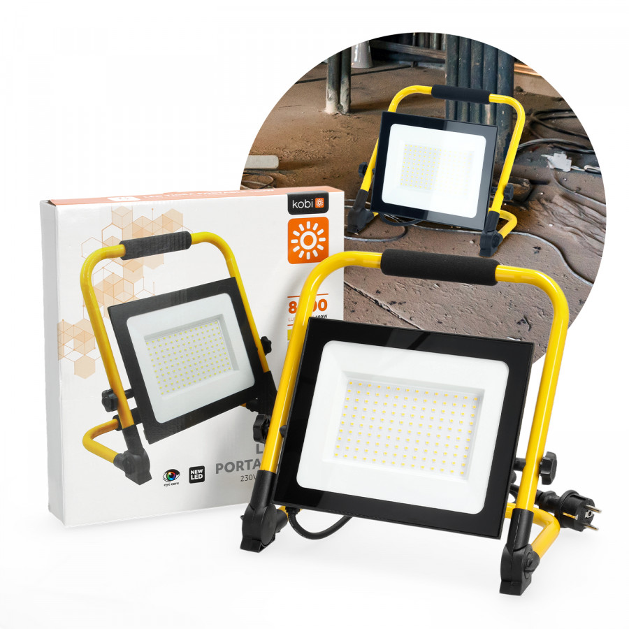 Naświetlacz LED TIGRA PORTABLE 100W 4000K IP54