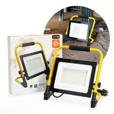 Naświetlacz LED TIGRA PORTABLE 100W 4000K IP54