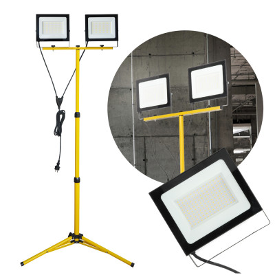 Naświetlacz LED TIGRA TRIPOD 2x100W 4000K IP54 LLS