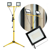 Naświetlacz LED TIGRA TRIPOD 2x50W 4000K IP54  LLS