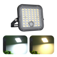 Naświetlacz Solarny LED 10w Premium Barwa Neutralna Biała