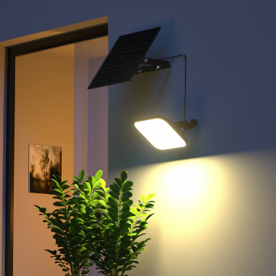 Naświetlacz Solarny LED 10w Premium Barwa Neutralna Biała