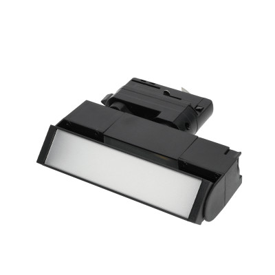 Zestaw Szynowy 3 fazowy szyna 2m + 1m + łącznik prosty + 6x lamp FLEX 12W + zasilanie + zaślepka CZARNY