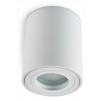 Lampa Łazienkowa Sufitowa, Plafon Loft, Tuba WODOSZCZELNA Biała IP44 - LLS