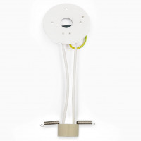 Lampa Łazienkowa Sufitowa, Plafon Loft, Tuba WODOSZCZELNA Biała IP44 - LLS