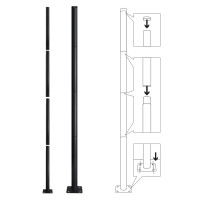 Oprawa Uliczna 15W Solarna Lampa Parkingowa Czujnik Ruchu Pilot + 4m Słup