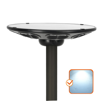 Oprawa Uliczna 15W Solarna Lampa Parkingowa IP54 Czujnik Ruchu Pilot 6500k