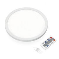 Plafon LED IP54 32W barwa światła 3000K-6000K. Czujnik ruchu i zmierzchu LLS