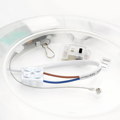 Plafon LED IP54 32W barwa światła 3000K-6000K. Czujnik ruchu i zmierzchu LLS