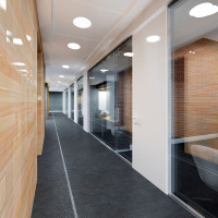 Plafon LED IP54 32W barwa światła 3000K-6000K. Czujnik ruchu i zmierzchu LLS