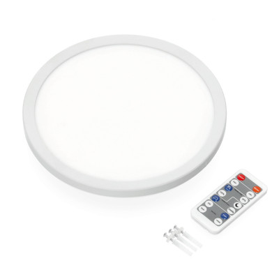 Plafon LED IP54 18W barwa światła 3000K-6000K. Czujnik ruchu i zmierzchu LLS