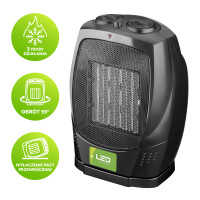 Termowentylator Farelka Elektryczny Ceramiczny 1500W Termostat Grzejnik