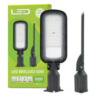 Lampa Uliczna LED 50W IP65 5000lm oświetlenie dróg, parkingów i chodników Premium