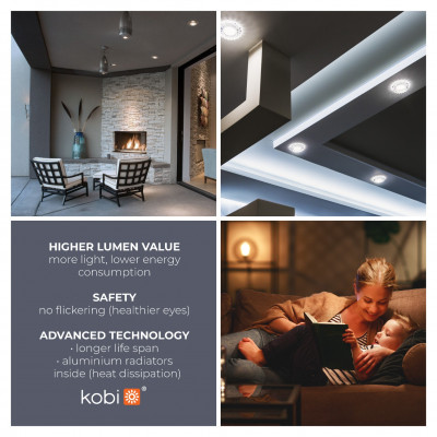 Żarówka LED GU10 3W 4000K PREMIUM 270lumeny 3 lata gwarancji