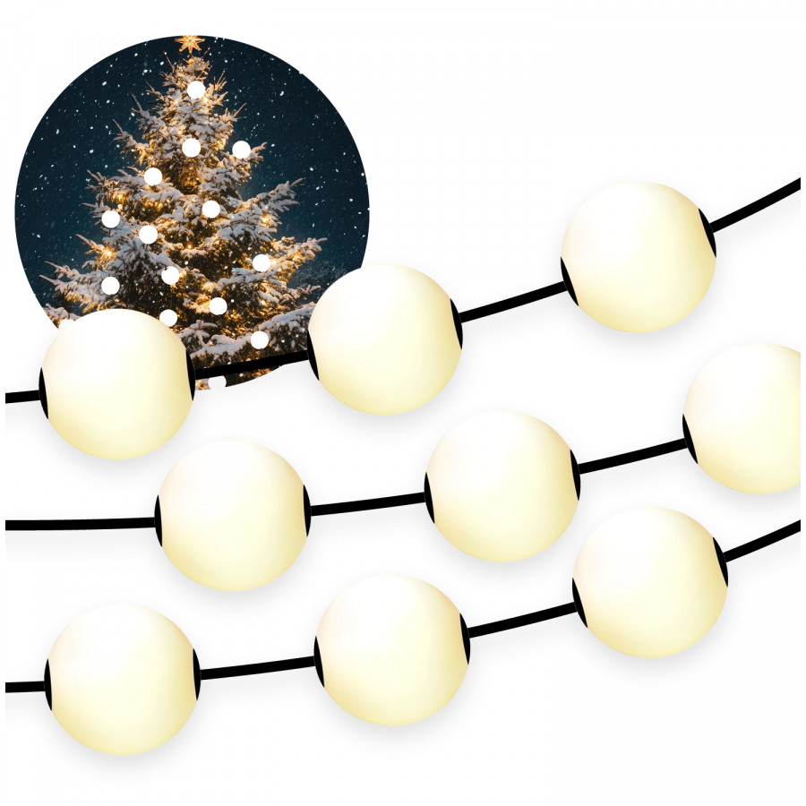 Girlanda LED VENEZIA świąteczna  10x0,8W