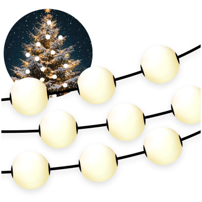 Girlanda LED VENEZIA świąteczna  10x0,8W