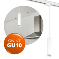 Reflektor szynowy zwieszany 3-obwodowy NEXTRACK S-LINE P 1xGU10 biały