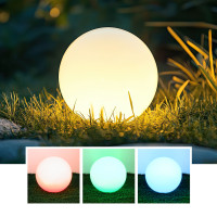 Zestaw Solar LED GARDEN BALL 30cm i 40cm RGB LLS