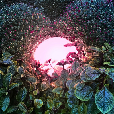 Zestaw Solar LED GARDEN BALL 30cm i 40cm RGB LLS