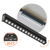 Reflektor szynowy/ track spotlight LED NEXTRACK MAGNE R2 15W 24 3CCT czarne