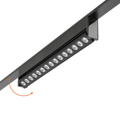 Reflektor szynowy/ track spotlight LED NEXTRACK MAGNE R2 15W 24 3CCT czarne