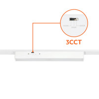 Reflektor szynowy/ track spotlight LED NEXTRACK MAGNE R1 10W 120 3CCT Białe