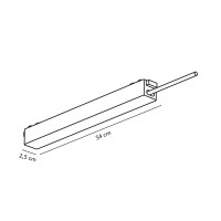 Zasilacz do LED Netrack Magne 100W czarny