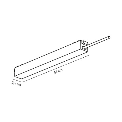 Zasilacz do LED Netrack Magne 100W białe