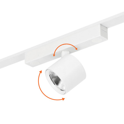 Reflektor szynowy/ track spotlight LED NEXTRACK MAGNE T1 7W 24 3CCT białe