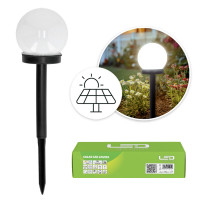 Słupek ogrodowy Solar LED ZAVIRA 10cm 4000K IP44 LLS