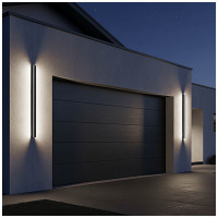 Lampa Ścienna Elewacyjna Ogrodowa Kinkiet Zewnętrzny 25W 120cm