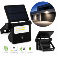 Naświetlacz Solar LED MOCNY 30W 2800lm IP54 Lampa Zewnętrzna Czujnik Ruchu