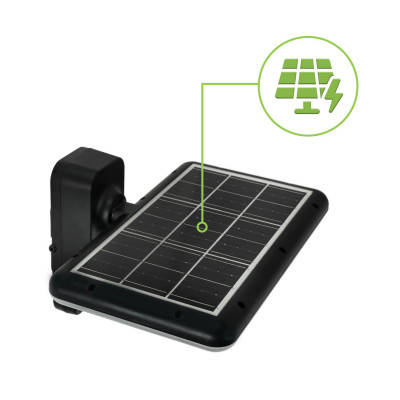 Naświetlacz Solar LED MOCNY 15W 2800lm IP64 Lampa Zewnętrzna Czujnik Ruchu
