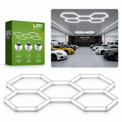 Oprawa sufitowa LED HEXLINE 208x300cm 40000K
