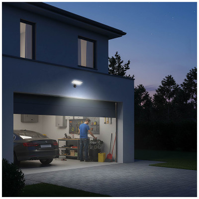 Naświetlacz Solar LED MOCNY 15W 2800lm IP64 Lampa Zewnętrzna Czujnik Ruchu