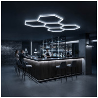 Oprawa sufitowa LED HEXLINE 208x300cm 6500K