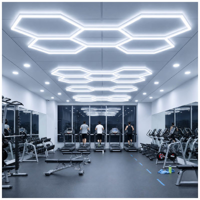 Oprawa sufitowa LED HEXLINE 208x300cm 6500K