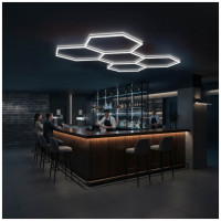Oprawa sufitowa LED HEXLINE 208x300cm 40000K
