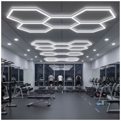 Oprawa sufitowa LED HEXLINE 208x300cm 40000K