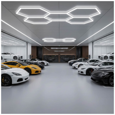 Oprawa sufitowa LED HEXLINE 208x300cm 40000K