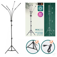 Lampa do Roślin LED do Doświetlania Wzrostu Hodowli 4 Ramiona 30W- TIMER