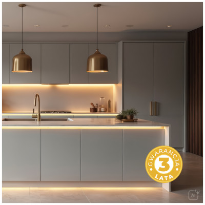 Taśma LED COB 24V 5m – jednolite światło bez widocznych punktów diod LED 3000K IP65