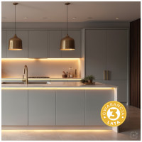 Taśma LED COB 24V 5m – jednolite światło bez widocznych punktów diod LED 3000K IP65