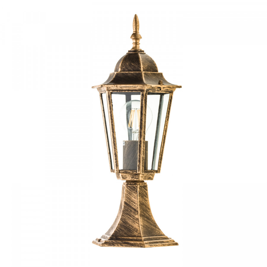 Słupek Ogrodowy Oświetleniowy Zewnętrzny LO4104, Lampa Stojąca, 42cm - Złoty