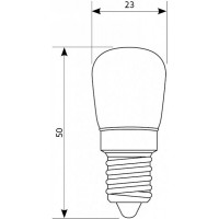 Żarówka Led E14 T 2w Barwa Neutralna